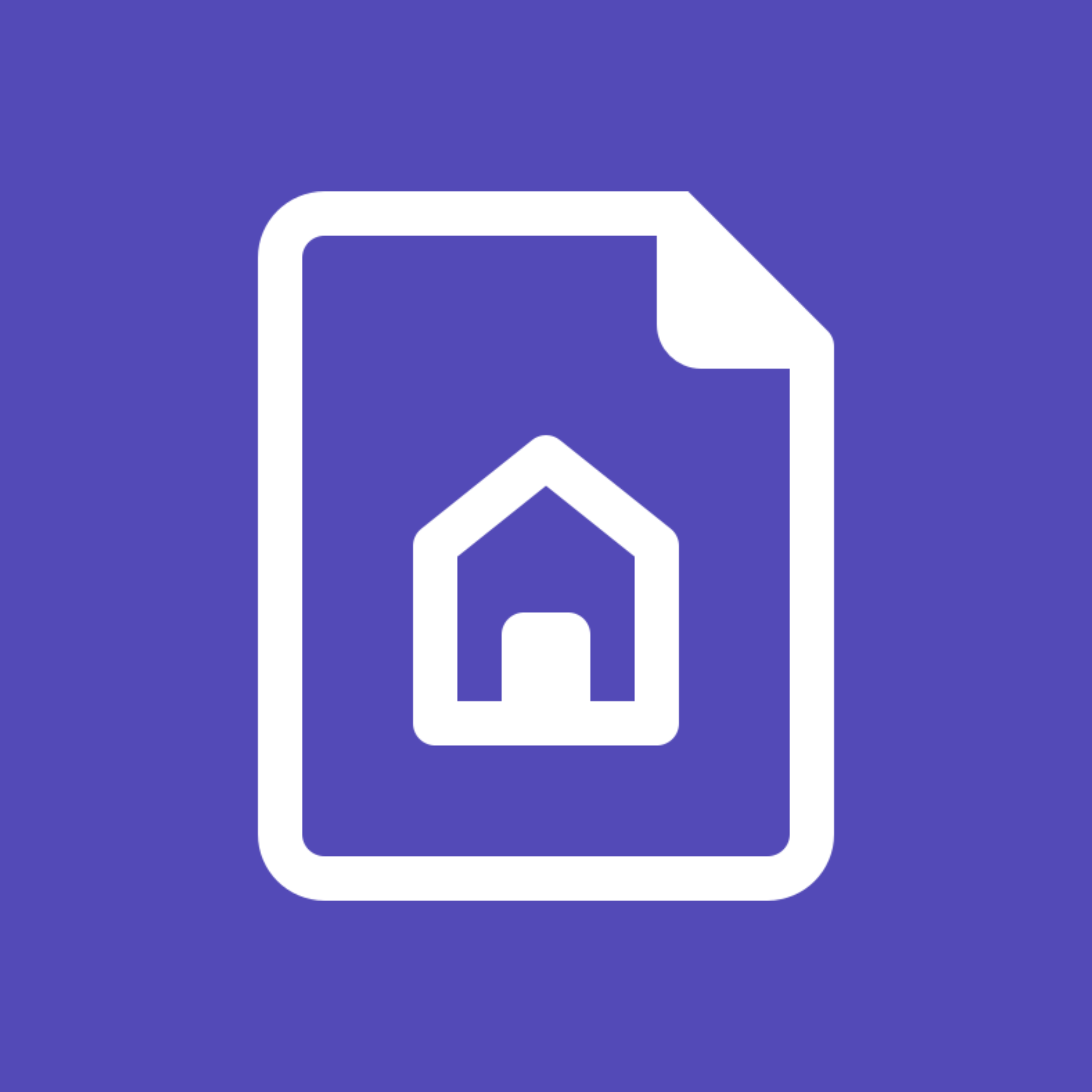Real estate document icon